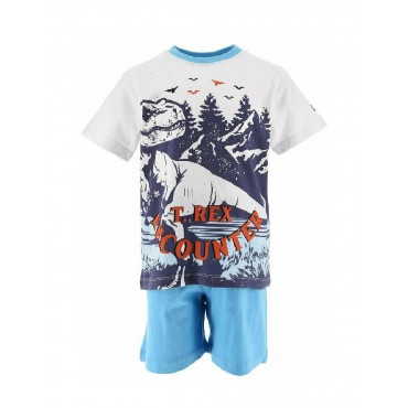 Pijama Criança Dinossauros Ref.ªEV2049